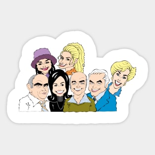 CAREER WOMAN SITCOM Sticker